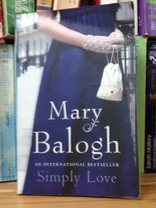 One of my favorite authors, Mary Balogh.